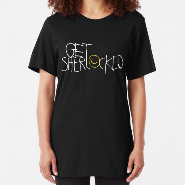 Get Sherlocked Slim Fit T-Shirt