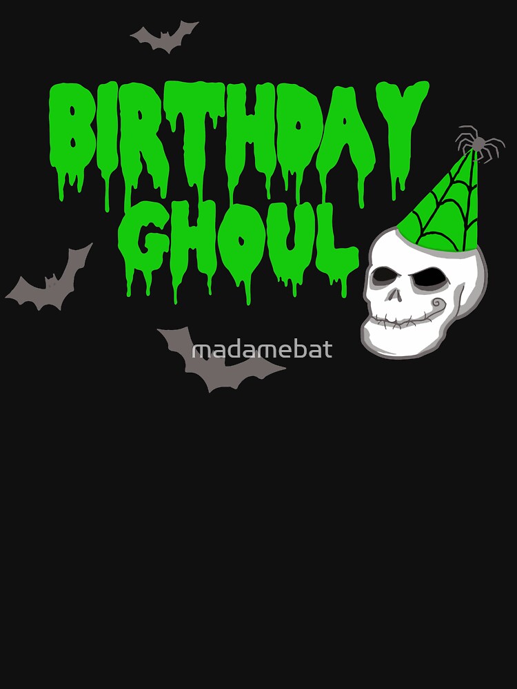 ghoul band t shirt