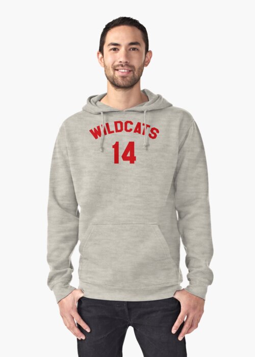 "High School Musical Wildcats Red" Pullover Hoodies by RobynEJeffrey