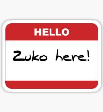 Hello! Zuko here! Sticker