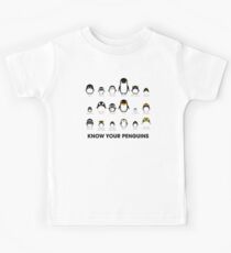 Know Your Penguins Kids T-Shirt