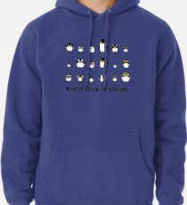 Sudadera con capucha Conoce a tus pingüinos