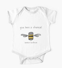 Give bees a chance! One Piece - Short Sleeve