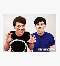 Dan & Phil/danisnotonfire & AmazingPhil Photographic Print