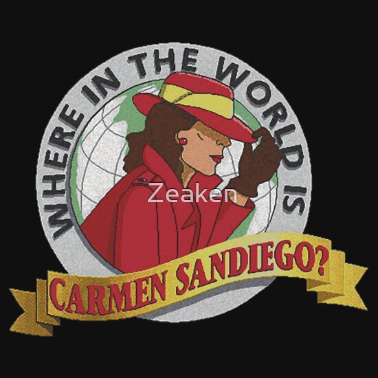 Carmen Sandiego: T-Shirts | Redbubble