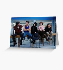 The Breakfast Club Greeting Card