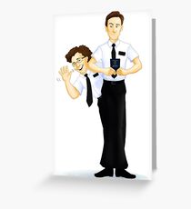 Buch Mormon Grußkarte