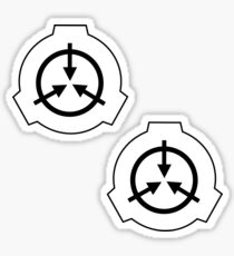 SCP Logo- Pack of 2 stickers Sticker