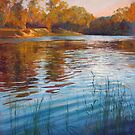 'Evening Reflections' - Goulburn River by Lynda Robinson