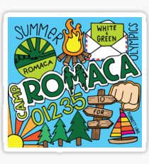 Camp Romaca Collage Sticker
