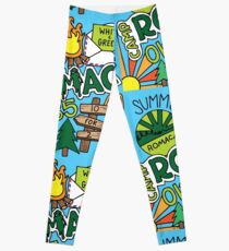 Camp Romaca Collage Leggings