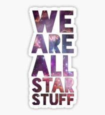 We Are All Starstuff Sticker
