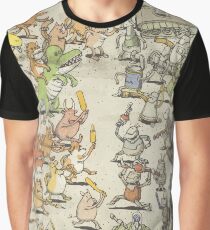 Dance Gavin Dance Instant Gratification Album Cover Graphic T-Shirt