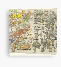 Dance Gavin Dance Instant Gratification Album Cover Canvas Print
