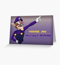 Waluigi Greeting Card