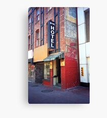 San Francisco Hotel 2007 Canvas Print