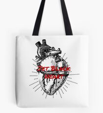Bolsa de tela Jet Black Heart