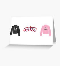 Grease Greeting Card
