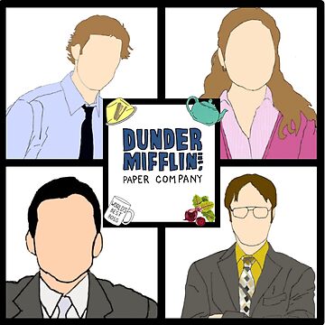 The Office TV Show Coloring Book: Dunder Mifflin Coloring Book With  Characters, Iconic Scenes And Dialogues- Michael Scott, Dwight Schrute,  Jim, Pam (Paperback)