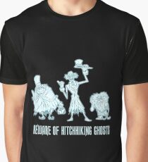 Haunted Mansion Beware of Hitchhiking Ghosts Graphic T-Shirt