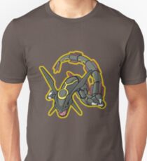 Glänzendes Rayquaza Slim Fit T-Shirt
