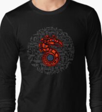 Shadowrun S - Old School Platine Langarmshirt