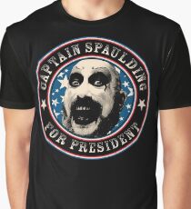 Captain Spaulding for President Graphic T-Shirt
