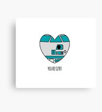 Star Wars - Love Canvas Print