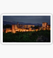 Alhambra Sunset Sticker