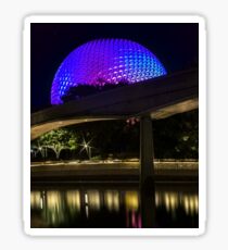 Epcot At Night Sticker