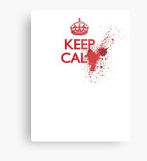 Keep Calm Metal Print