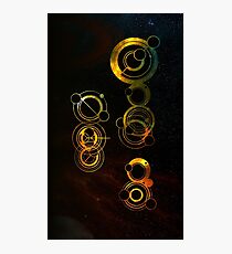 The Doctor in space Photographic Print