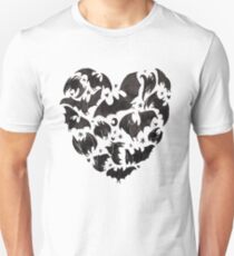 Bat Heart Unisex T-Shirt