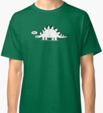 Cartoon Stegosaurus Classic T-Shirt