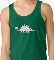 Cartoon Stegosaurus Men's Tank Top