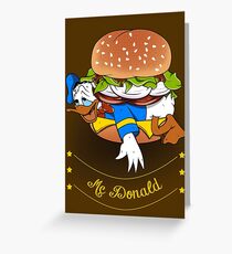 Mc-Donald Greeting Card