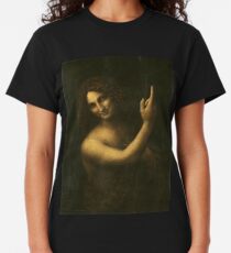 Leonardo da Vinci St. John the Baptist Classic T-Shirt