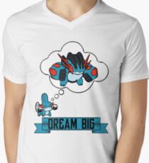 Mudkip Dream Big Men's V-Neck T-Shirt