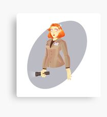 Dana Scully Canvas Print