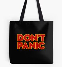 Don't Panic Tote Bag
