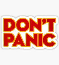 Don't Panic Sticker