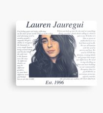 Lienzo metálico Lauren Jauregui Pastel Sky No Background