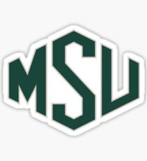 MSU Shield Sticker