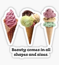 Cute ice cream Sticker