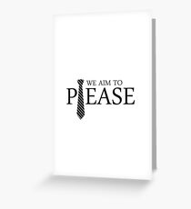 50 SHADES OF GREY - PLEASE Greeting Card