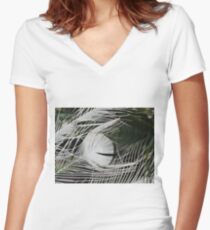 Quill Women's Fitted V-Neck T-Shirt