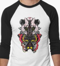 Cyber Panda Men's Baseball ¾ T-Shirt