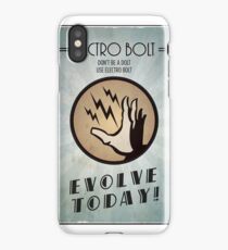 Bioshock Plasmid Poster Electro Bolt iPhone Case