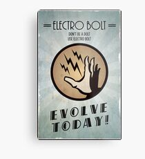 Bioshock Plasmid Poster Electro Bolt Metal Print