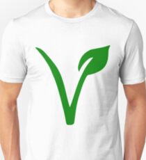 Vegetarian Symbol Unisex T-Shirt